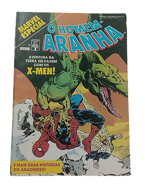 MARVEL ESPECIAL 6 - HOMEN-ARANHA / X-MEN - Ed Abril