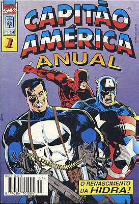 CAPITÃO AMERICA ANUAL 1 - Editora Abril