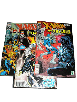 LOTINHO - 03 EDIÇÕES ESPECIAIS X-MEN - ED ABRIL