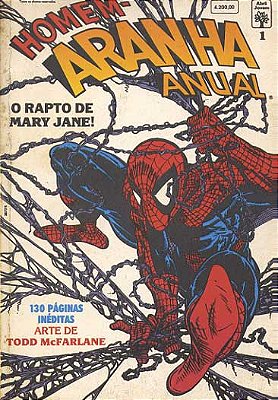 HOMEN-ARANHA ANUAL 1 - O RAPTO DE MARY JANE - ED ABRIL