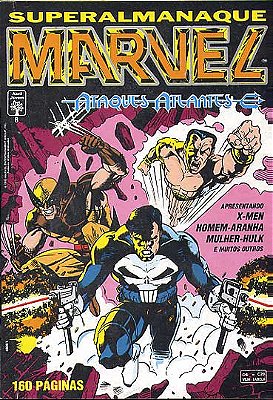 SUPERALMANAQUE MARVEL 08 - ATAQUES ATLANTES - ED ABRIL