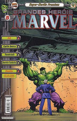 GRANDES HEROIS MARVEL - PREMIUM Nº 05 - EDITORA ABRIL