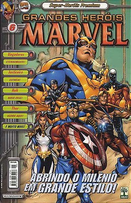 GRANDES HEROIS MARVEL - PREMIUM Nº 06 - EDITORA ABRIL