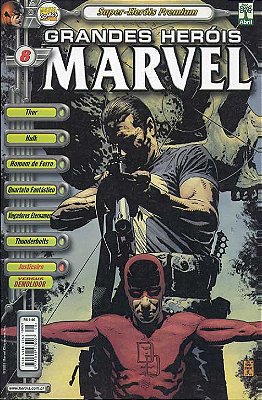 GRANDES HEROIS MARVEL - PREMIUM Nº 08 - EDITORA ABRIL