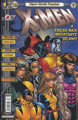 X-MEN - PREMIUM Nº 04 - EDITORA ABRIL
