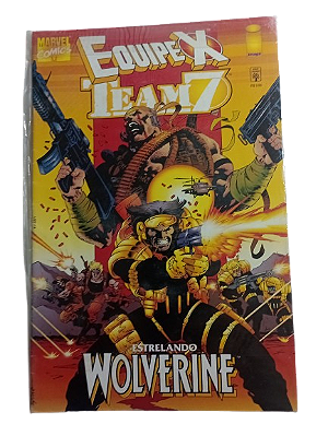 EQUIPE X vs TEAM 7 - ESTRELANDO WOLVERINE - Ed especial - IMAGE