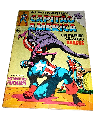 ALMANAQUE DO CAPITÃO AMERICA nº 58 - Editora Abril