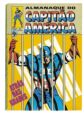 ALMANAQUE DO CAPITÃO AMERICA nº 62 - Editora Abril