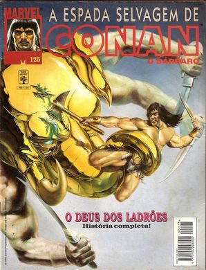 A ESPADA SELVAGEM DE CONAN nº 125 - ED ABRIL