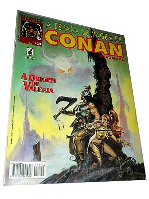 A ESPADA SELVAGEM DE CONAN nº 129 - ED ABRIL
