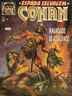 A ESPADA SELVAGEM DE CONAN nº 89 - ED ABRIL