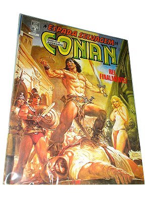 A ESPADA SELVAGEM DE CONAN nº 40 - ED ABRIL