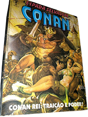 A ESPADA SELVAGEM DE CONAN nº 38 - ED ABRIL
