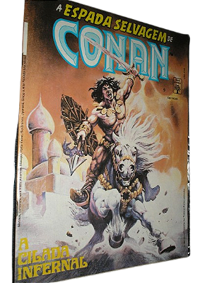 A ESPADA SELVAGEM DE CONAN nº 09 - ED ABRIL