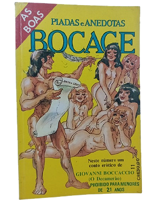 PIADAS E ANEDOTAS BOCAGE - AS BOAS Nº 11 - EDITORA SUPER PLÁ LTDA