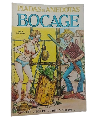 PIADAS E ANEDOTAS BOCAGE - Nº 08 - EDITORA SABER LTDA