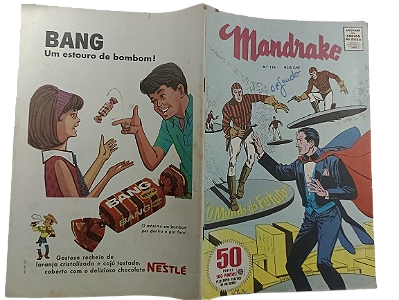 MANDRAKE nº 125 - anos 60 - RGE