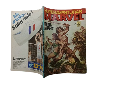 SUPERAVENTURAS MARVEL Nº 08 - CONAN E OS ESPECTROS DA MORTE - ed Abril