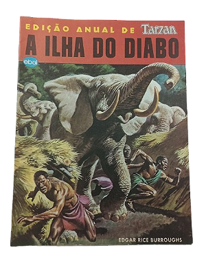 ILHA DO DIABO - EDIÇÃO ANUAL DE TARZAN- EBAL