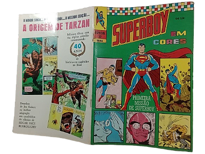 SUPERBOY EM CORES nº 32 - 1ª série Editora Ebal - anoS 70