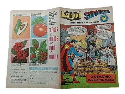 Invictus nº 37 - Batman e Super-Homen - Ed Ebal -1969