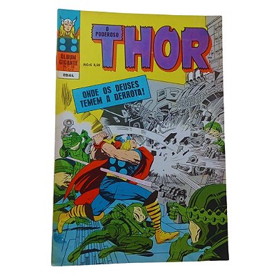 O PODEROSO THOR Nº 31 - ALBUM GIGANTE - ED EBAL