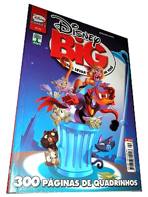 DISNEY BIG Nº 22 - Ed Abril - 300 páginas / MORCEGO VERMELHO