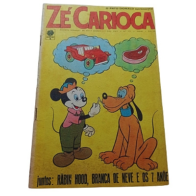 ZÉ CARIOCA nº 773 - Ano 1966 -Ed Abril
