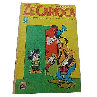 ZÉ CARIOCA nº 617 - Ano 1963 - Ed Abril