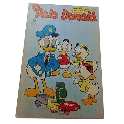 O PATO DONALD nº 746- Ano 1966 - Ed Abril