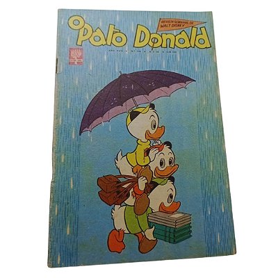 O PATO DONALD nº 748 - Ano 1966 - Ed Abril