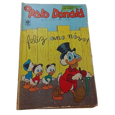 O PATO DONALD nº 790 - Ano 1966 - Ed Abril