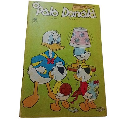 O PATO DONALD nº 744 - Ano 1966 - Ed Abril