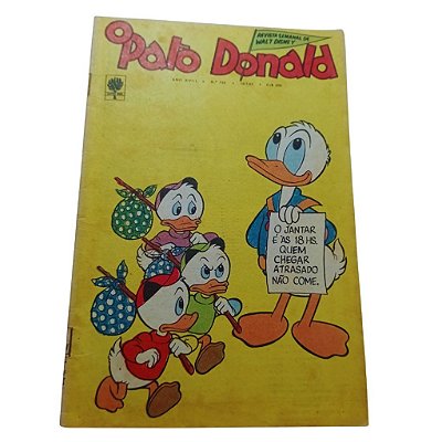 O PATO DONALD nº 792 - Ano 1967 - Ed Abril