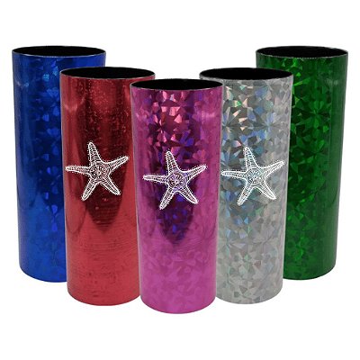 Copo Long Drink 350ML - Metalizado Holográfico