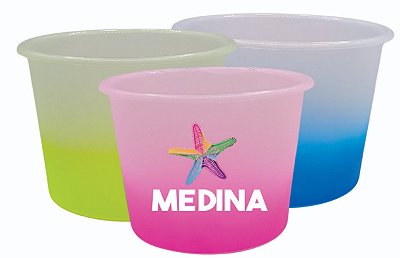 Balde de pipoca jateado - P - 1,5 L