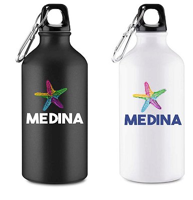 Garrafa em alumínio reciclado 550ml