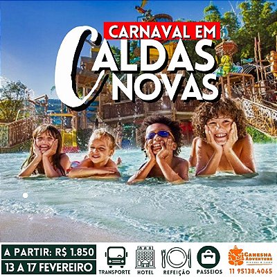 ZZZB4 - Carnaval 13 a 17/Fev - Caldas Novas - GO