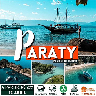 ZZZD3 - Day Use 12/Abr - Paraty - RJ