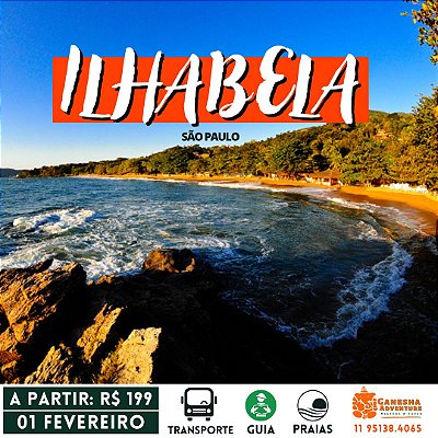 ZZZB1 - Day Use 01/Fev - Ilhabela - SP