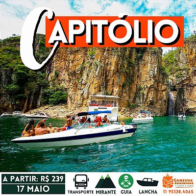 ZZZE6 - Day Use 17/Mai - Capitólio - MG