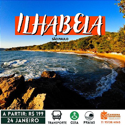 ZZZA8 - Day Use 24/Jan - Ilhabela - SP