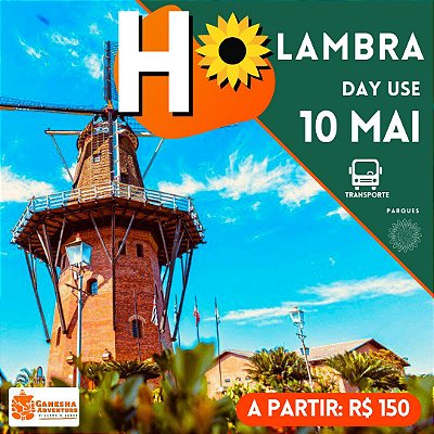 ZZZE4 - Day Use 10/Mai - Holambra - SP