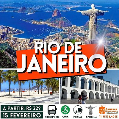 ZZZB5 - Day Use 15/Fev - Rio de Janeiro - RJ