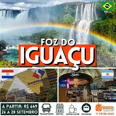 ZZI7 - Final de semana 26 a 28/Set - Foz do Iguaçu - PR