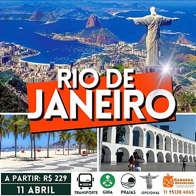 ZZZD3 - Day Use 11/Abr - Rio de Janeiro - RJ