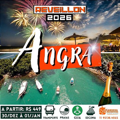ZZReveillon 30/Dez à 01/Jan - Angra dos Reis - RJ