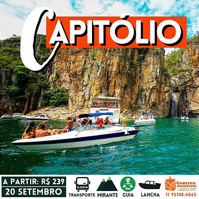 ZZZI6 - Day Use 20/Set - Capitólio - Minas Gerais