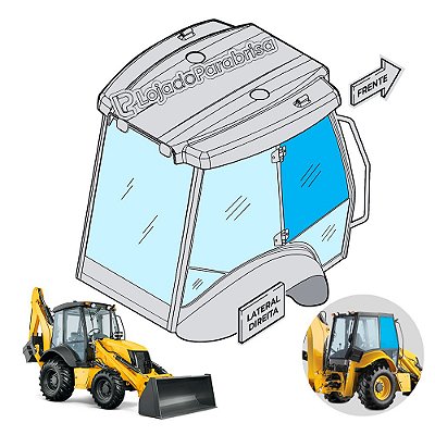 Vidro Superior da Porta Direita LB90 B90B B95B B110 - 85801626