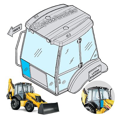 Para-brisa Inferior Direito LB90 B90B B95B B110 85801622